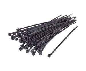 TruComponents 40329 Cable tie 350mm 7.6mm Blk Chem-res/UV-proof 10...