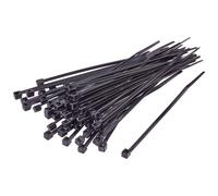 TruComponents 40397 Cable tie 150mm 2.5mm Blk Chem-res/UV-proof 10...