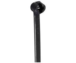 TruComponents 40611 Metal barb cable ties 100mm 3mm Blk Chem/UV-re...