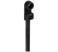 TruComponents 40617 Screw mounted cable ties 200mm 4.8 Blk Chem/UV...