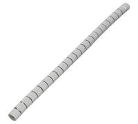 TruComponents 40964 Spiral Tube 15mm (max) White 50m