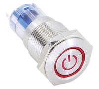 TruComponents 781901 Pushbutton ,Panel Mount,On/On,SPDT,Solder Pin...