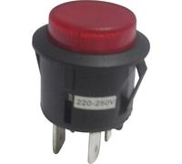 TruComponents 781975 Pushbutton ,Panel Mount,Off/(On),SPST-NO,Solder