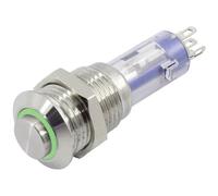 TruComponents 782626 Pushbutton ,Panel Mount,Off/On,SPDT,Solder