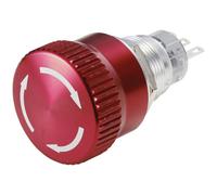 TruComponents 783097 Kill Switch, Panel, SPST, Non-illum, Screw, IP65