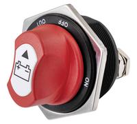 TruComponents Battery Switch Panel Mount SPST Non-illum Screw IP56