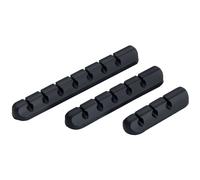TruComponents Cable mount Self-adhesive Ø6mm Blk 3pcs 41231