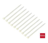 TruComponents 40503 Cable tie 280mm 12.7mm Natural Wh HVAC 100 pc(s)