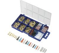 TruComponents Crimp set 0.104mm² 2.5mm² Clear/Black/Red/Blue 260 pc(s)