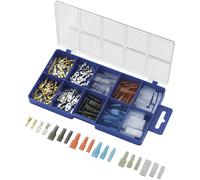 TruComponents Crimp set 0.50 mm² 2.50 mm² Clear/Black/Red/Blue 160 pc(s)