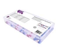 TruComponents Crimp set 0.50 mm² 2.50 mm² Red/Blue 120 Parts