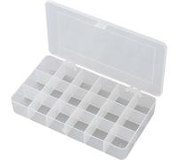 TruComponents E-107 Assortment Box 210 x 112 x 30mm - 18 Fixed Compartments