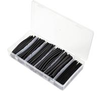 TruComponents Heatshrink set Blk Shrinkage:2:1 170 Parts