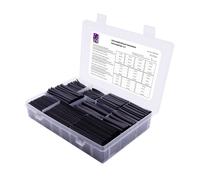 TruComponents Heatshrink set Blk Shrinkage:2:1 750 Parts