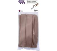 TruComponents Heatshrink set Brown 12mm 4mm Shrinkage:3:1 15pcs