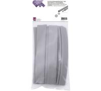 TruComponents Heatshrink set Grey 12mm 4mm Shrinkage:3:1 15pcs 30432