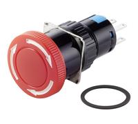 TruComponents Kill Switch, Panel, 2P, Non-Illuminated, IP40 Rated.