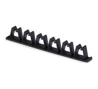 TruComponents multiple wire clip Blk 20pcs