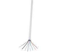 TruComponents Network cable CAT 5e U/UTP 4x2x0.14mm² Wh 100m 523075