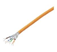 TruComponents Network cable CAT 7 S/FTP 4x2x0.24mm² CPR-Dca Or 100m 523157