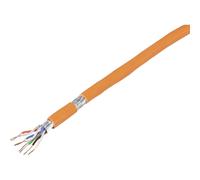 TruComponents Network cable CAT 7 S/FTP 4x2x0.24mm² Or 50m 524769
