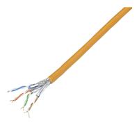 TruComponents Network cable CAT 7 S/FTP 4x2x0.26mm² Or 100m 524775