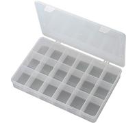 TruComponents PP18-01 Assortment Box 278 x 192 x 43mm - 18 Fixed Compartments