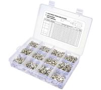 TruComponents Ring terminal set,0.5 mm² 6 mm² Silver 1440 pc(s)