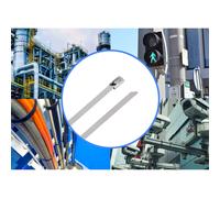 TruComponents Stainless steel ties 680mm 4.6mm AISI 316 100pcs 40555