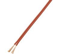 TruComponents Stranded LiY-Z 2x1mm² Red/Blk 20m