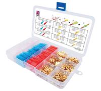 TruComponents T1809C019 Blade Terminal Set Red/Blue/Transparent 32...