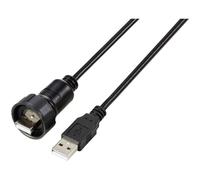 TruComponents USB 2.0 adapter incl. 1 m cable IP67