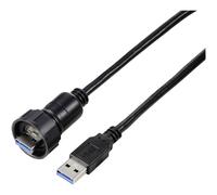 TruComponents USB 3.0 adapter incl. 1 m cable IP67