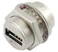 TruComponents USB-A Metall-Einabubuchse skt, built-in