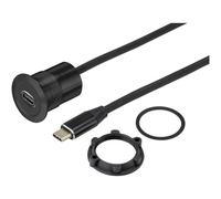 TruComponents USB skt skt, built-in Panel thickness: 1-10 mm