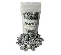 Trucraft Plastic Kam Snaps 50 Sets B13 Glossy Medium Silver Size 20 T5