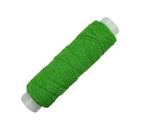 Trucraft - Shirring Elastic 0.6mm x 20m Reel - Green - Elasticated thread For sewing smocking knitting