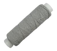 Trucraft - Shirring Elastic 0.6mm x 20m Reel - Light Grey - Elasticated thread For sewing smocking knitting