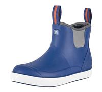 Trudave Women Deck Boots Anti Slip Ankle Rain Boots for Women Fishing Boots Waterproof Rubber Garden Shoes for Fishing Agriculture & Outdoor Work Size 6-11, Legion Blue, 6.5 UK