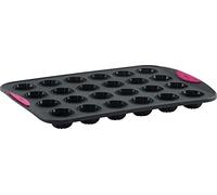 Trudeau Mini Muffins Silicone Cake Pan, 24 cavities, Fuchsia (05118741)