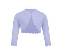 trudge Girls Short Bolero Jacket Long Sleeve Purple 9-10 Years