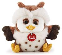 Trudi 24034 Classic Plush Toy Owl Gek Approx. 19 cm Size S Soft Toy with Soft Materials Plush Toy with Realistic Details Washable Cuddly Toy for Children