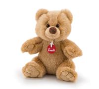 Trudi 51257 Trudino Ettore Teddy Bear - Beige, 12 x 12 x 9 cm, Fire-Retardant Polyester Plush Toy, Rich in Detail, Machine Washable, Safe and Durable