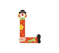Trudi 81748 Letter Clown L, Assorted Colours