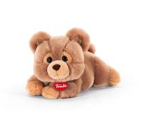 Trudi Bear Teo Brown - Classic Plush Toy (19x16x23cm) for Christmas, Birthdays, and Valentine's Day - Soft, Realistic Fur - Machine Washable - Quality Italian Craftsmanship