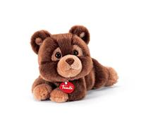 Trudi Dark brown Teo bear Plush toy gift for Christmas, birthday and Valentine's Day. Plush bear | 19x16x23cm size S | Classical Teddy Bears | model 25632