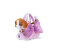 Trudi Dog Papillon bag | Plush animals gift idea | Fashion pets | 10x15x20 cm size XS | model 56083
