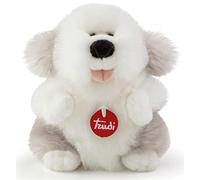 Trudi Fluffy Dog Small Plush Toy - Soft & Cuddly Stuffed Animal, 16x20x14 cm, for Valentine's Day, Birthdays & Christmas Fire-Retardant Polyester