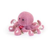 Trudi Pink octopus Plush sea gifts, underwater animals and beach. Xmas and birthday present | 11x24x11cm size S | Sealife Depth | model 26575