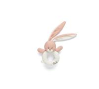 Trudi Pink Rattle Rabbit Teddy bear plush baby newborn 0+ | 13x6x13cm size XS baby collection | model 28150